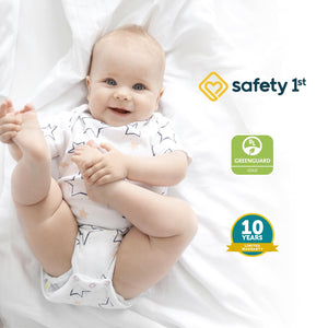 Safety 1st Cozy Snuggles Deluxe Dual 2-in-1 Baby Crib and Toddler Mattress - White - Crib & Toddler Mattress