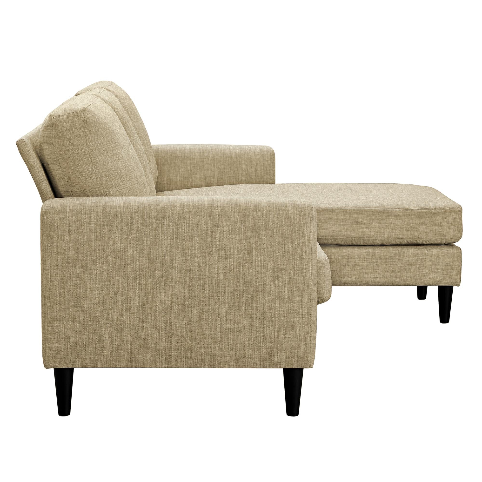 DHP Kaci Sectional Sofa - Beige