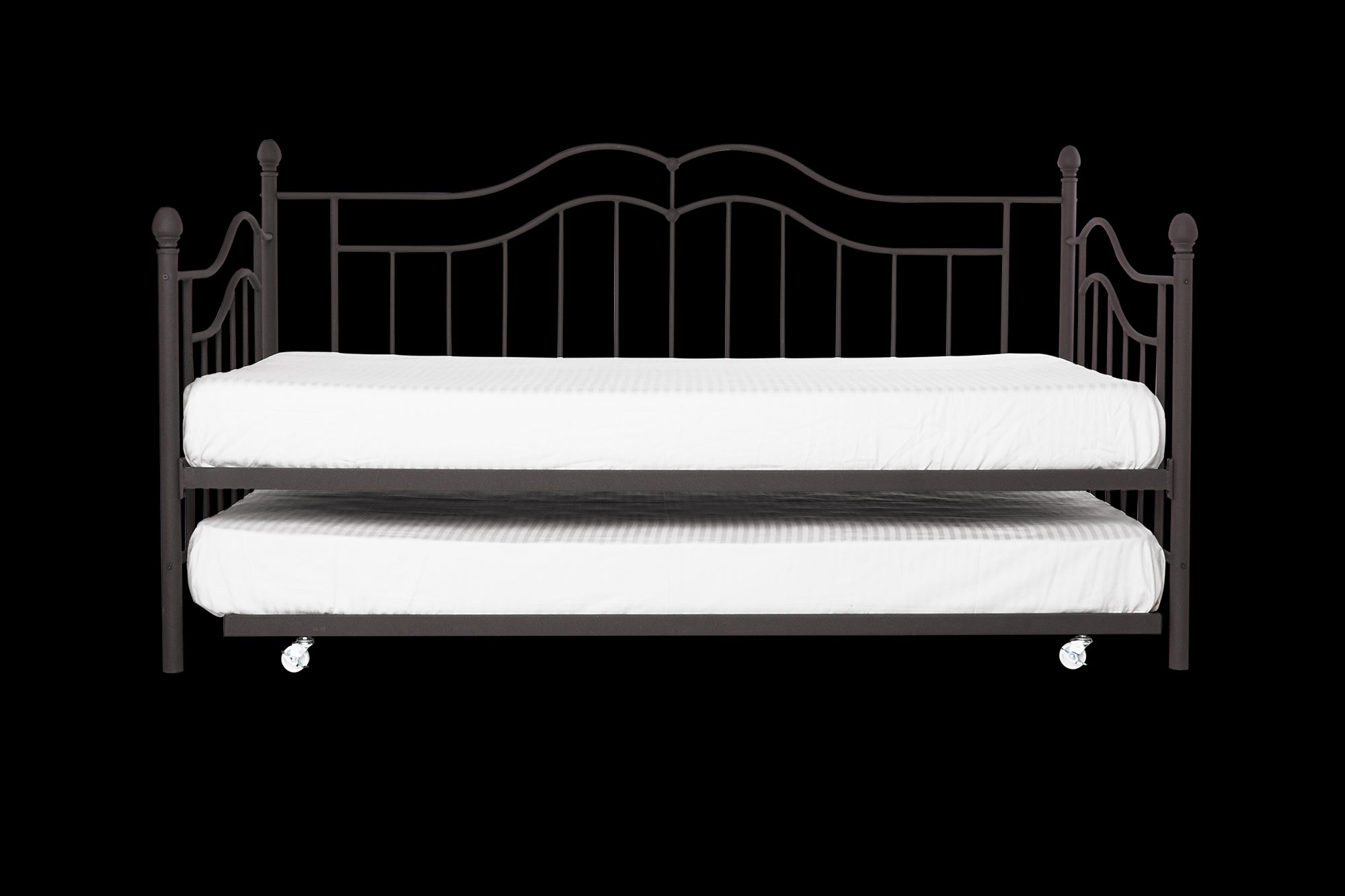 DHP Tokyo Metal Daybed with Trundle - Bronze - Twin