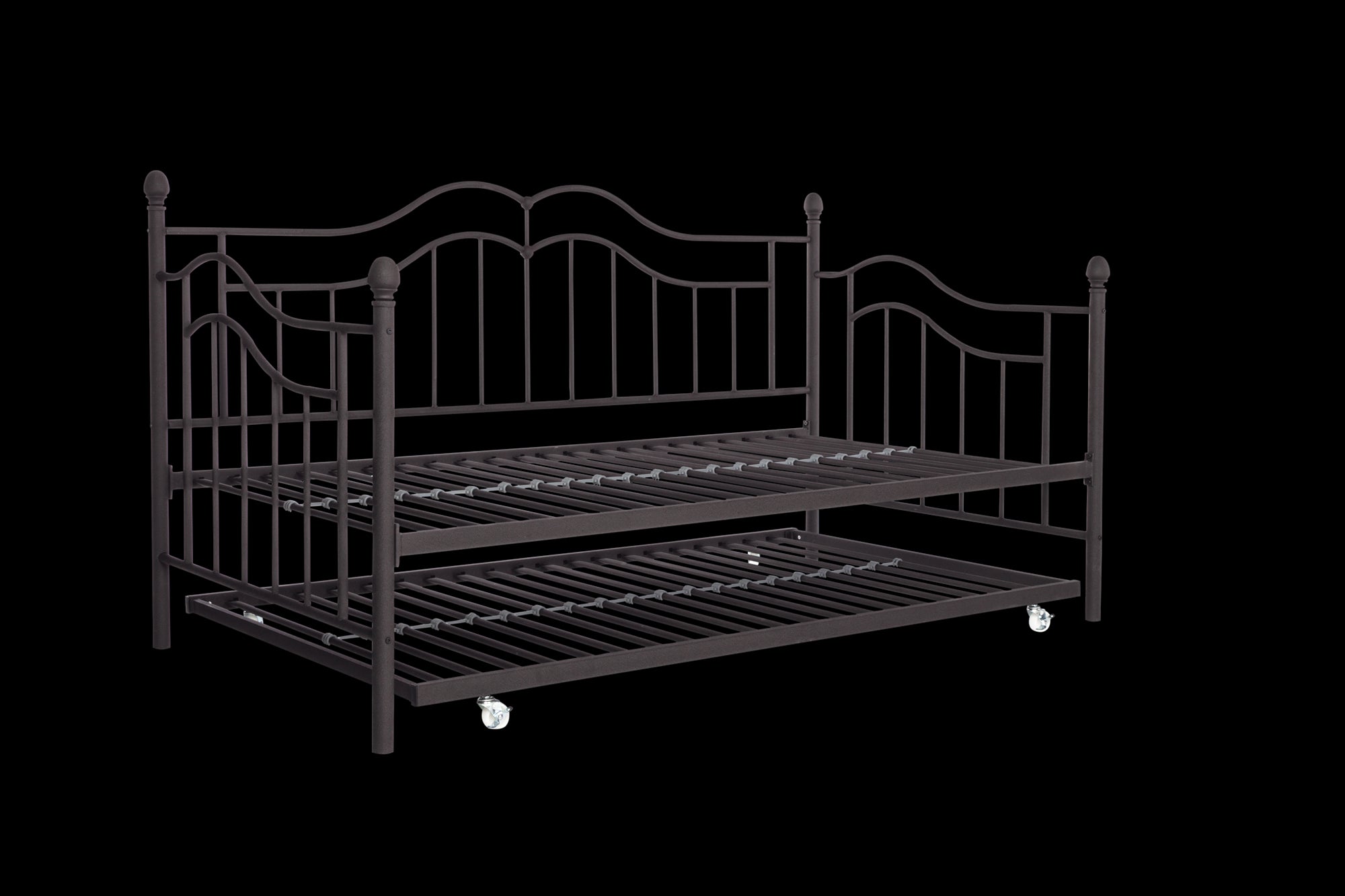 DHP Tokyo Metal Daybed with Trundle - Bronze - Twin