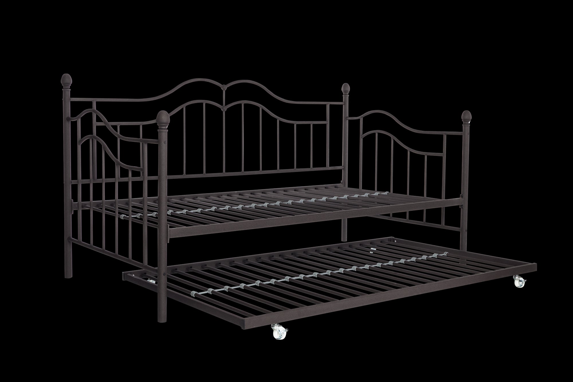 DHP Tokyo Metal Daybed with Trundle - Bronze - Twin