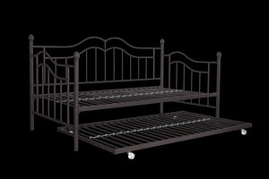 DHP Tokyo Metal Daybed with Trundle - Bronze - Twin