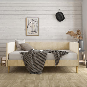 DHP Franklin Mid Century Daybed - Tan - Full