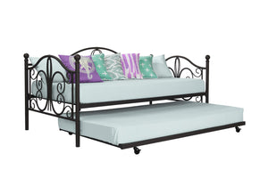 DHP Bombay Twin Metal Daybed and Trundle - Bronze - Twin