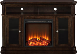 Ameriwood Home Brooklyn Electric Fireplace TV Console for TVs up to 50" - Espresso