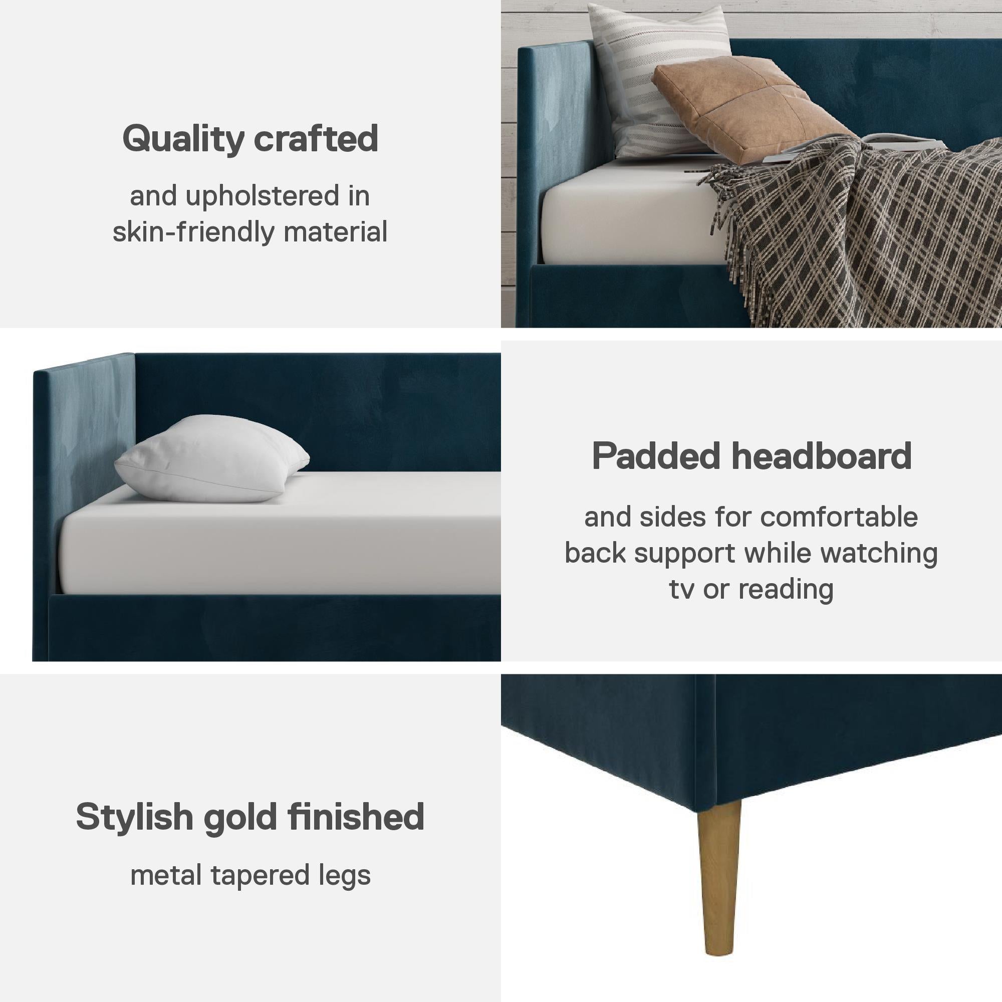 DHP Franklin Mid Century Daybed - Blue - Twin