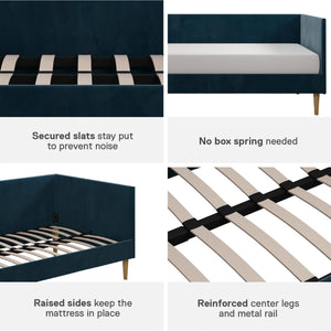 DHP Franklin Mid Century Daybed - Blue - Twin