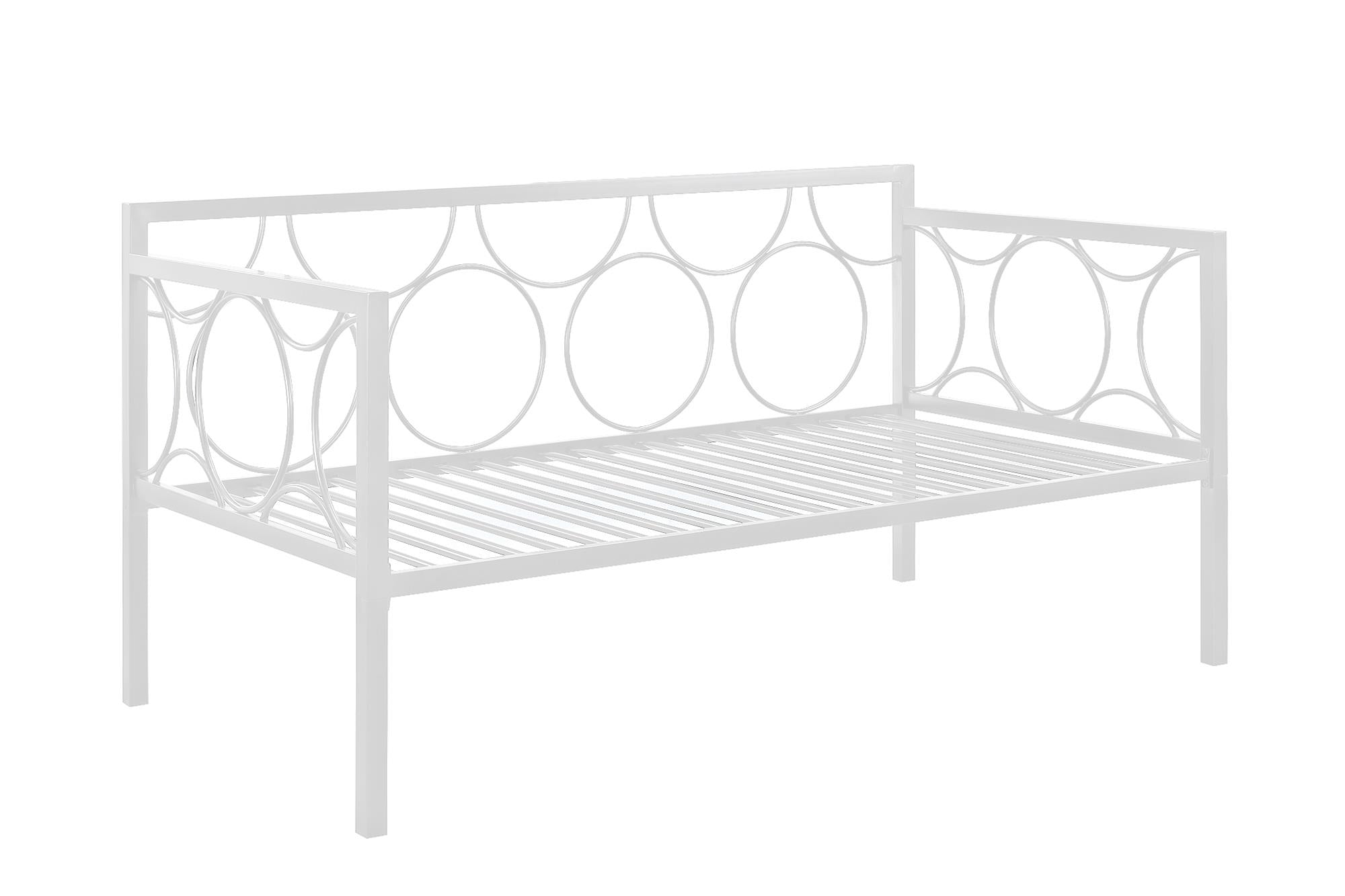 DHP Rebecca Metal Daybed - White - Twin