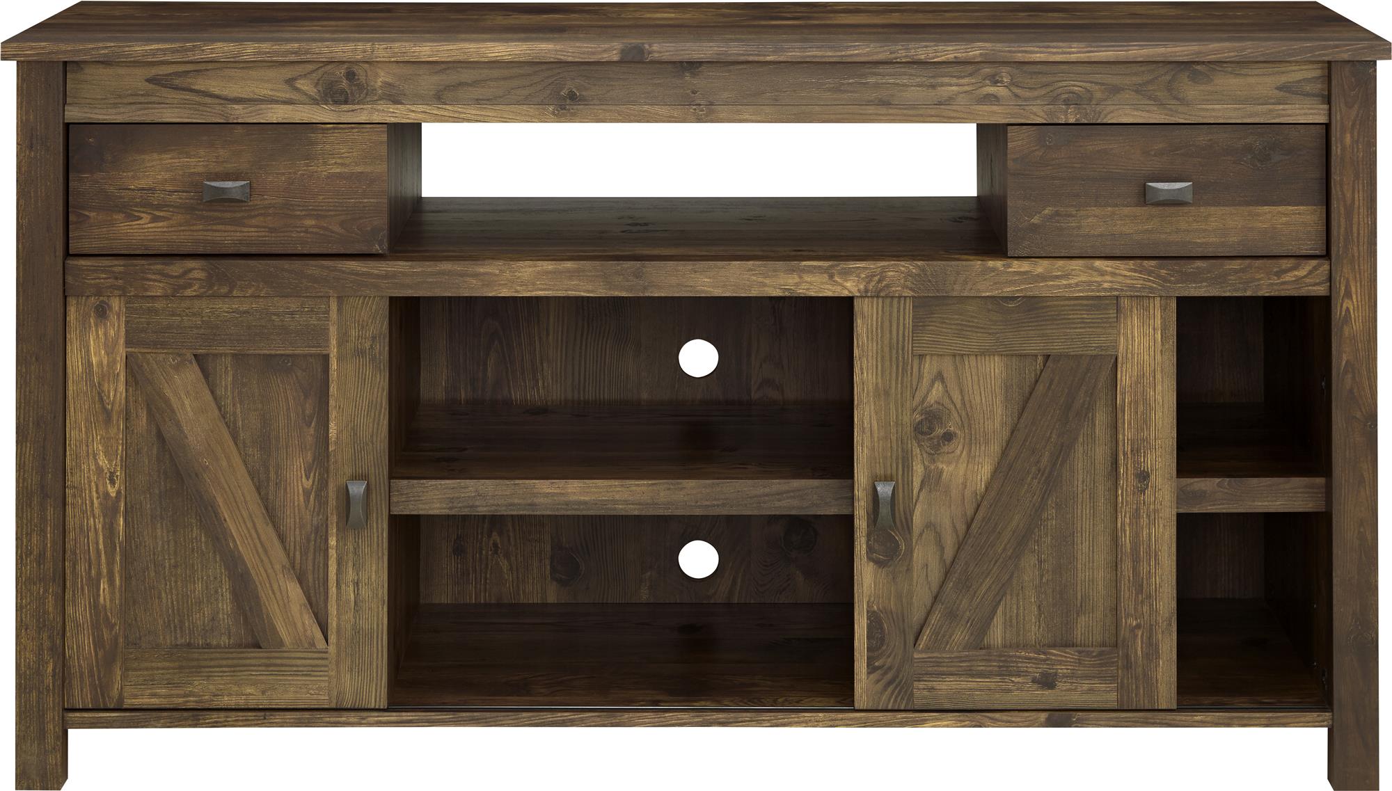 Ameriwood Home Farmington TV Stand for TVs up to 60" - Rustic