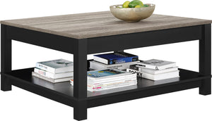 Carver Coffee Table, Black - Black