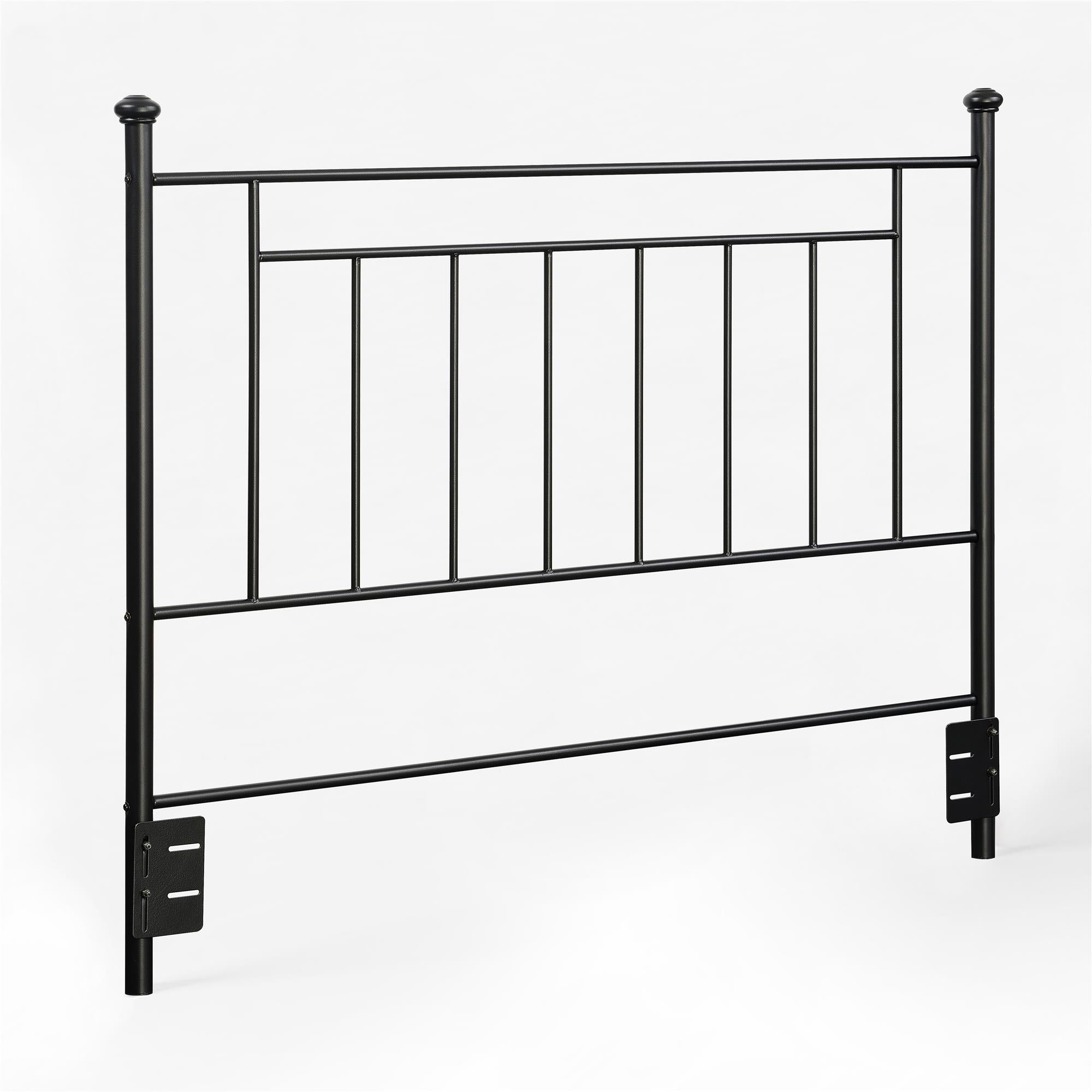 DHP Provo Full/Queen Metal Headboard - Black - Full/Queen