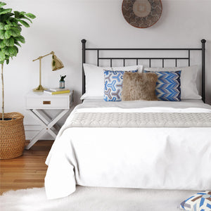 DHP Provo Full/Queen Metal Headboard - Black