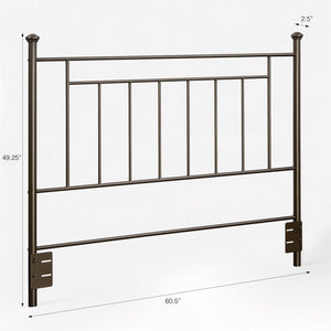 DHP Provo Full/Queen Metal Headboard - Bronze