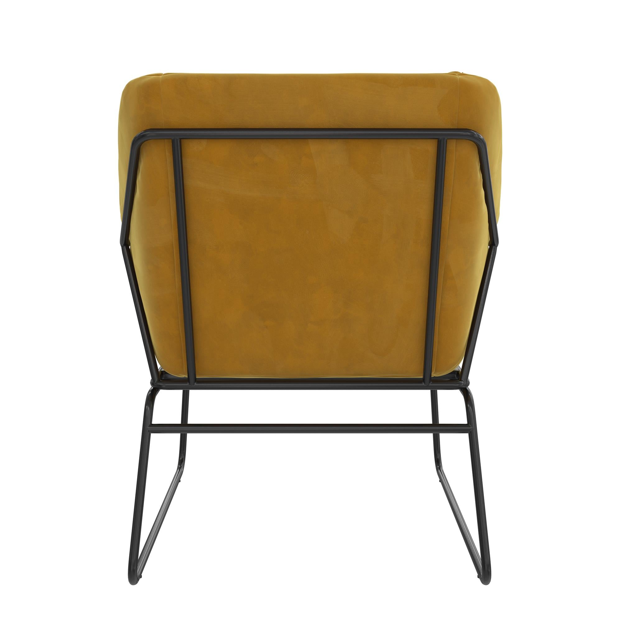 DHP Avery Accent Chair - Mustard