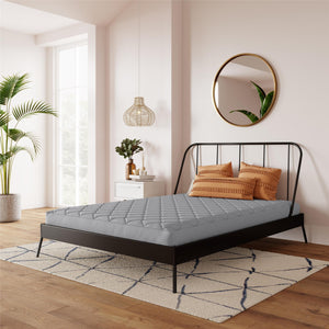 DHP 6" Twin Mattress with Machine Washable Cover - Gray - Full