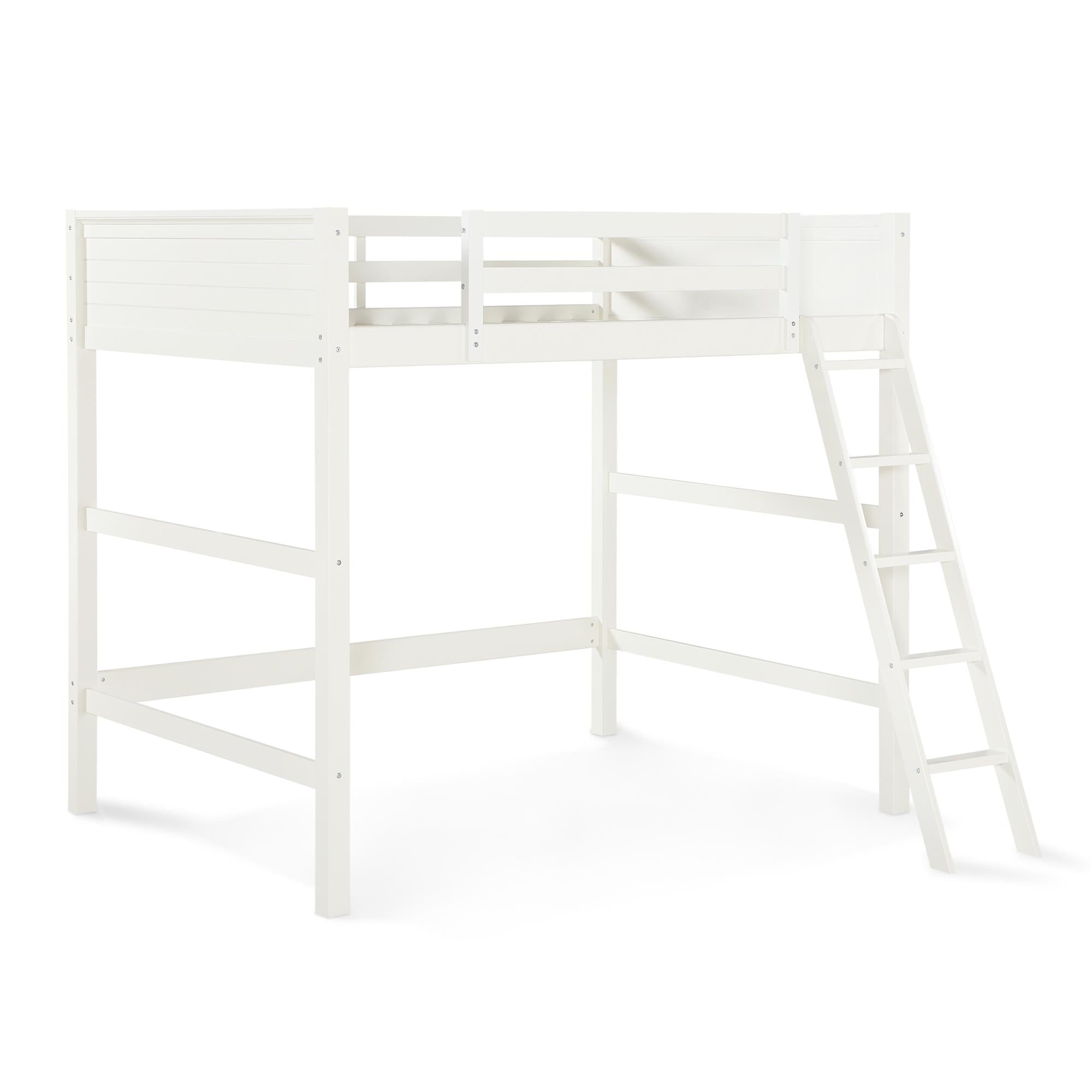 DHP Denver Kids' Loft Bed - White - Full