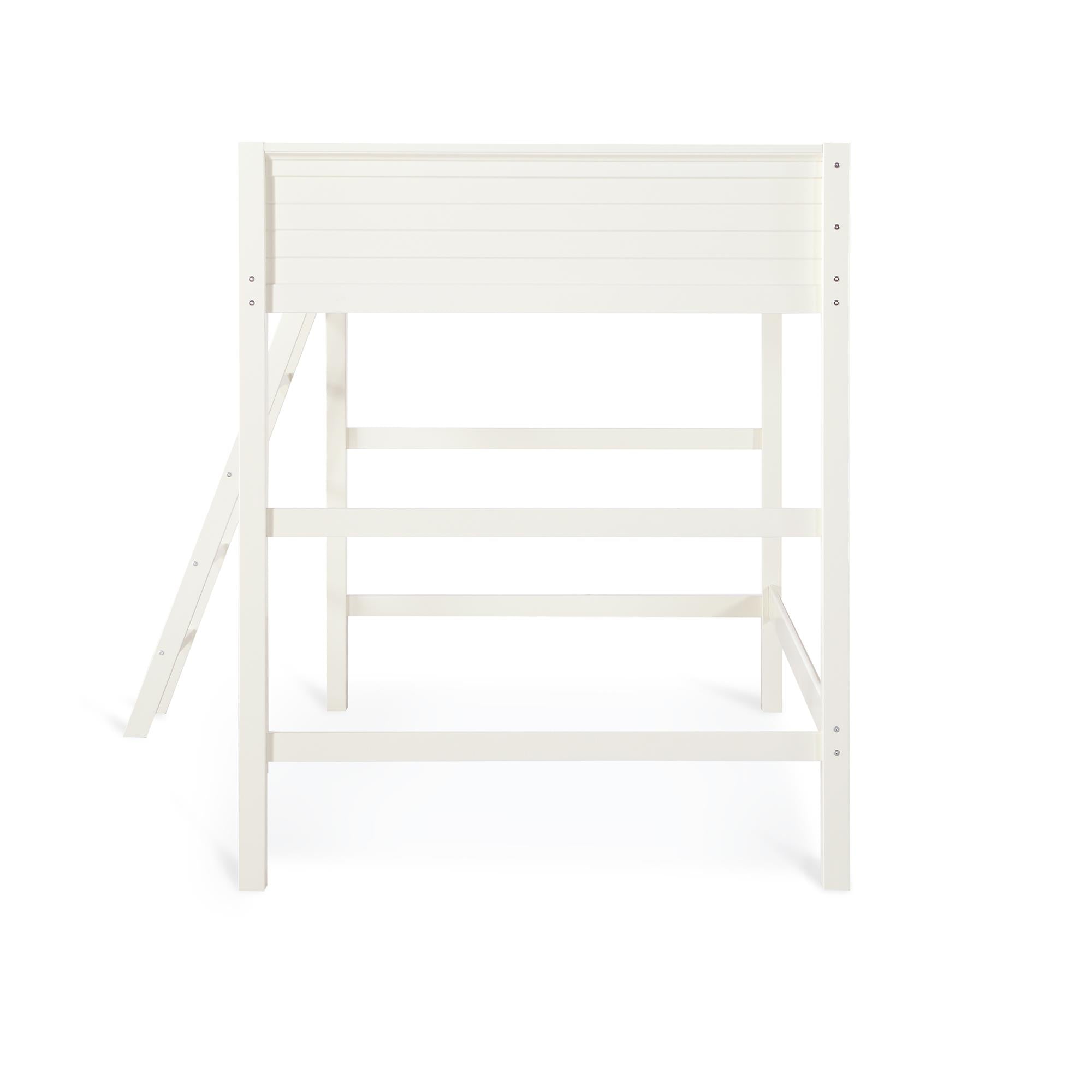 DHP Denver Kids' Loft Bed - White - Full