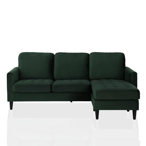 CosmoLiving Strummer Reversible Sectional Sofa - Green