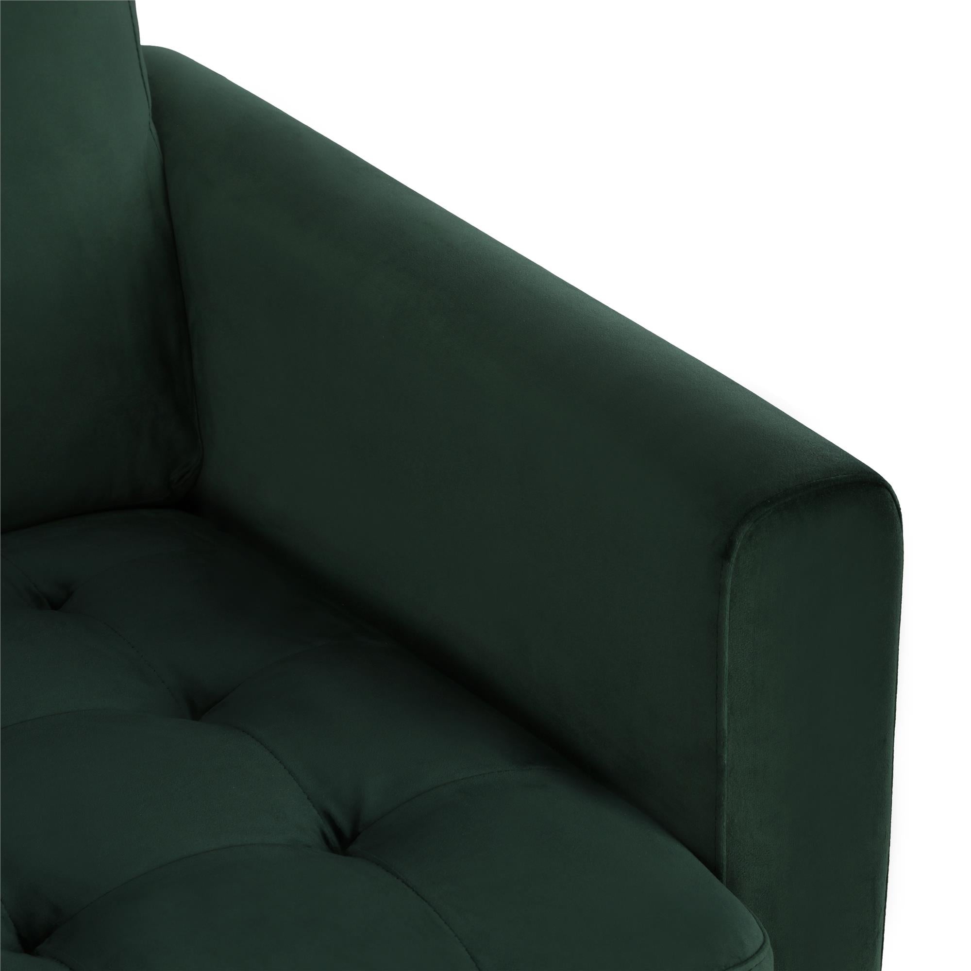CosmoLiving Strummer Reversible Sectional Sofa - Green
