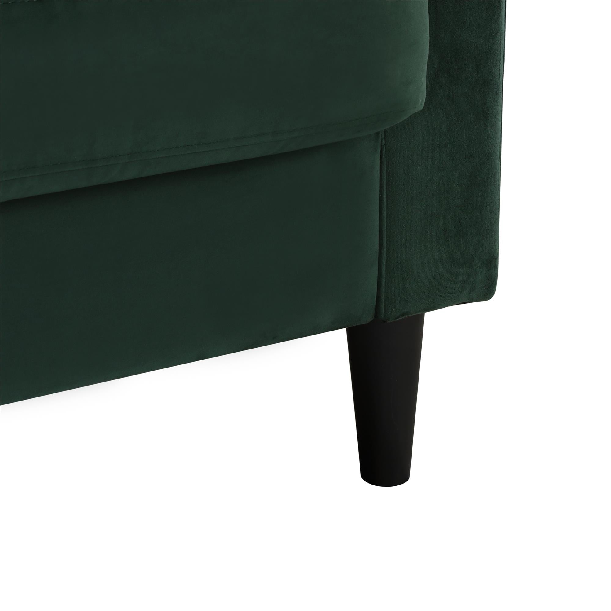 CosmoLiving Strummer Reversible Sectional Sofa - Green