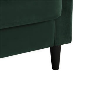 CosmoLiving Strummer Reversible Sectional Sofa - Green