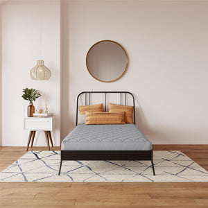 DHP 6" Twin Mattress with Machine Washable Cover - Gray - Twin