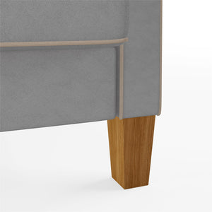 Novogratz Bowen Sectional Sofa - Gray