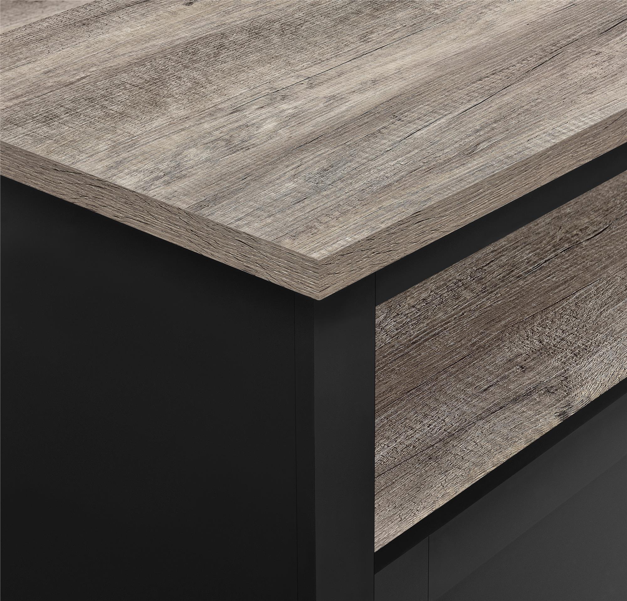 Ameriwood Home Carver Bar Cabinet - Black
