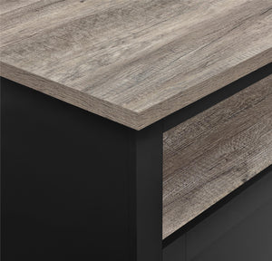 Ameriwood Home Carver Bar Cabinet - Black