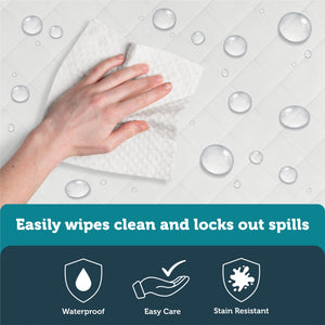 Safety 1st Grow with Me Dual Sided 2-in-1 Baby Crib & Toddler Bed Mattress - White - Crib & Toddler Mattress