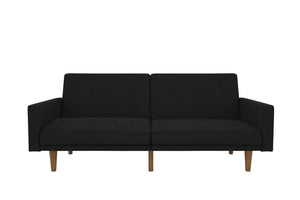 DHP Paxson Futon Sofa Bed - Black