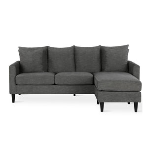 DHP Forbin Sectional Sofa - Gray