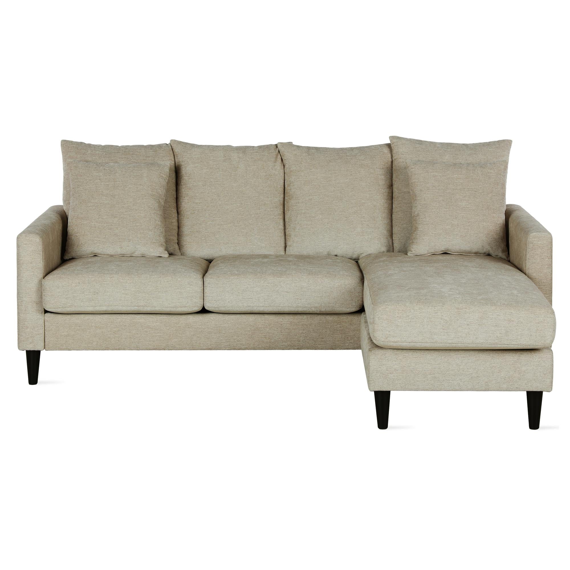DHP Forbin Sectional Sofa - Beige
