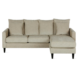 DHP Forbin Sectional Sofa - Beige