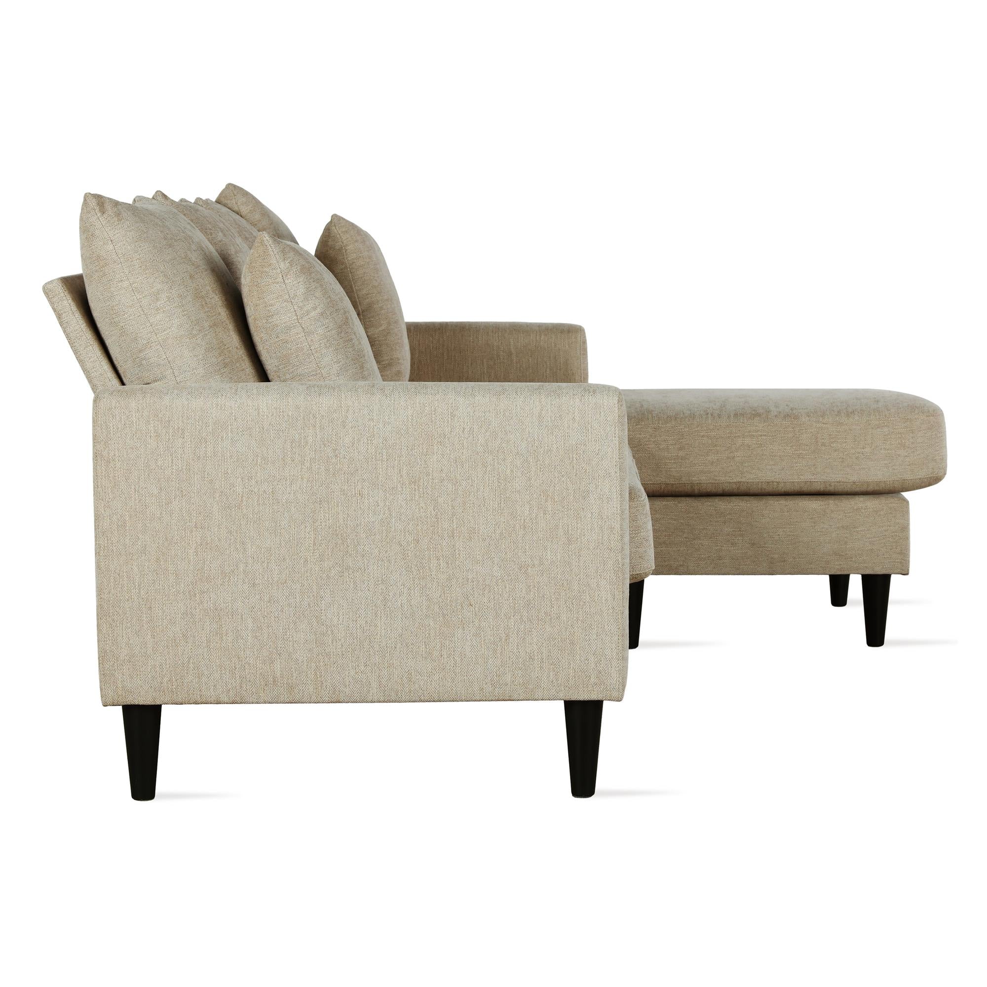 DHP Forbin Sectional Sofa - Beige