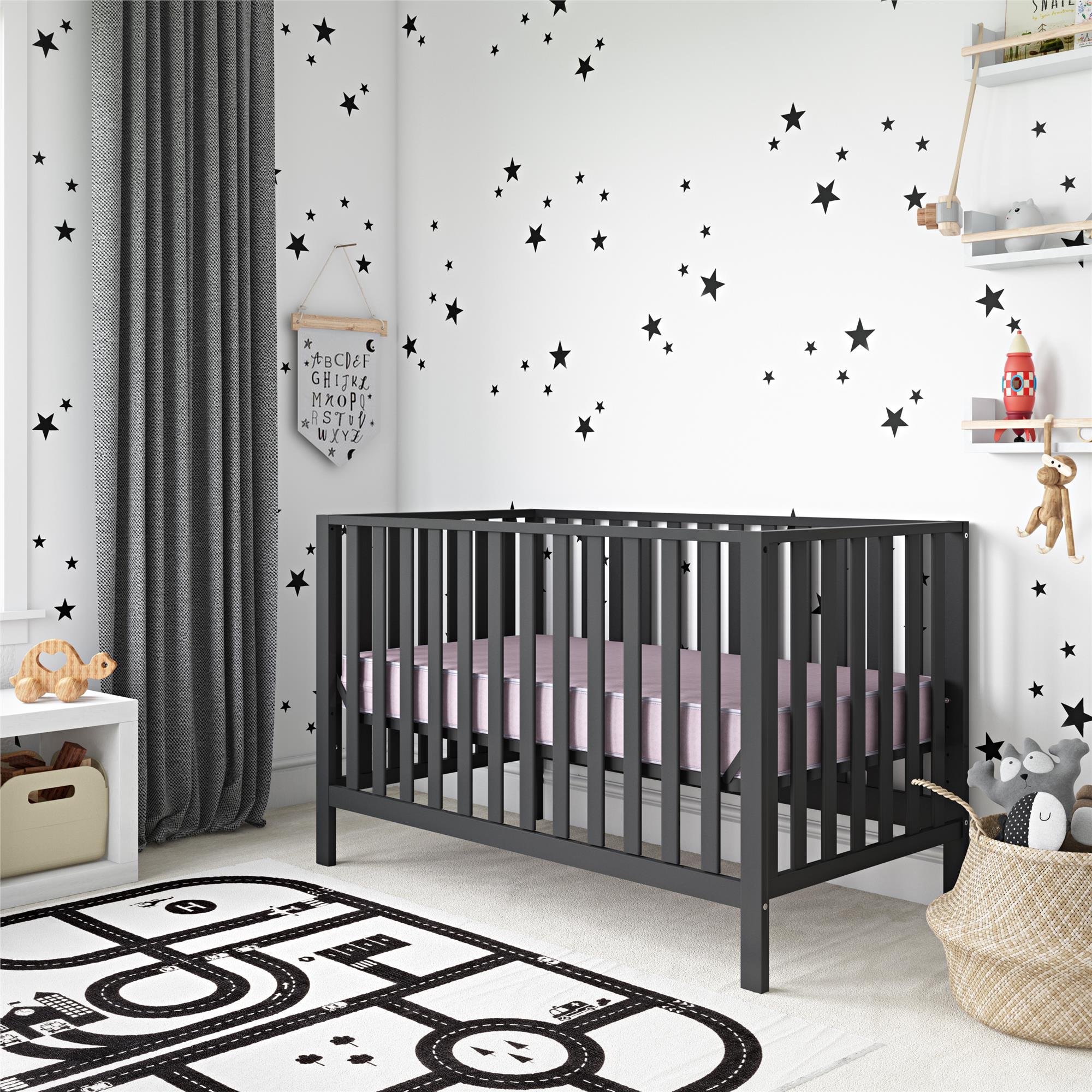 Safety 1st Heavenly Dreams Baby Crib and Toddler Bed Mattress, Pink - Light Pink - Crib & Toddler Mattress