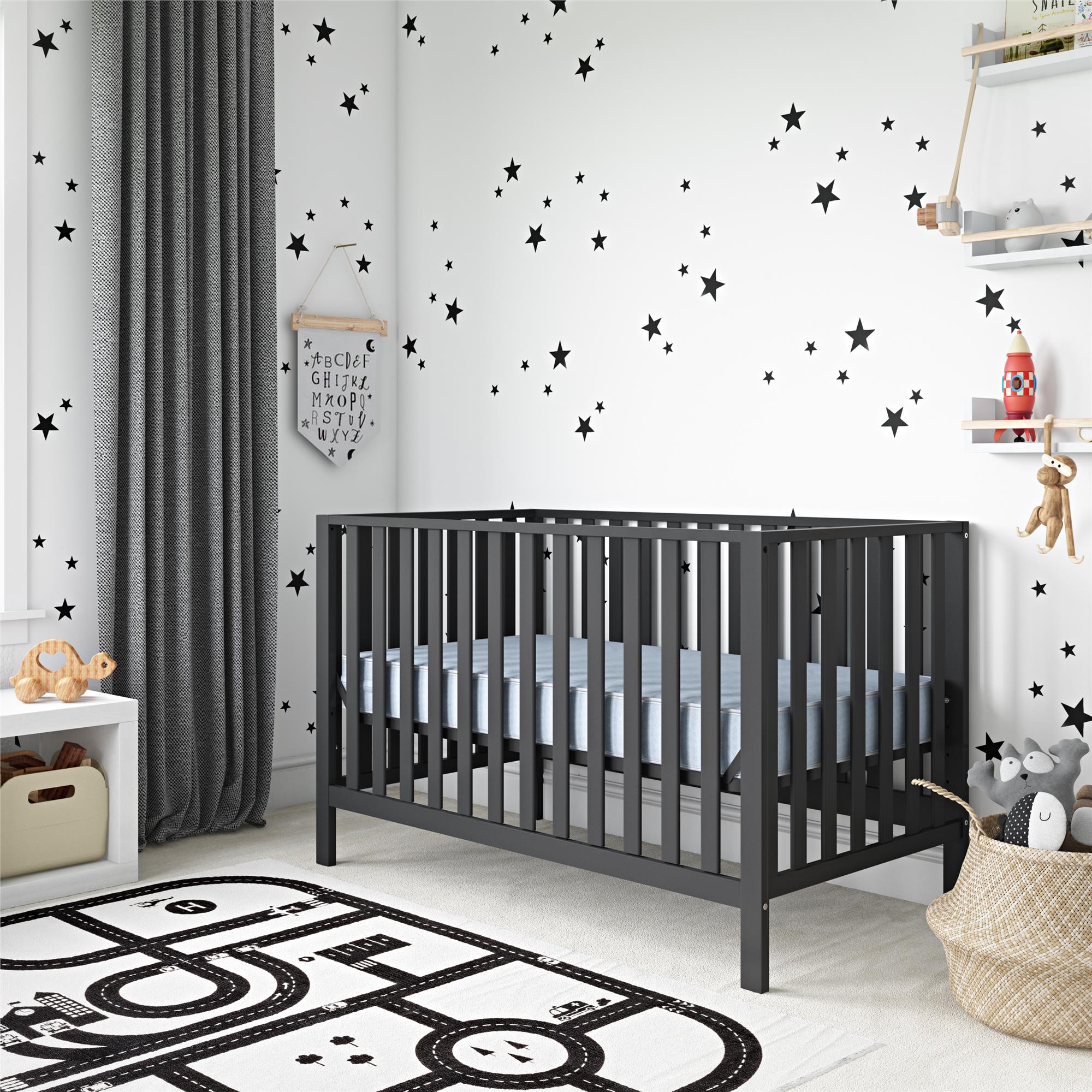 Safety 1st Heavenly Dreams Baby Crib and Toddler Bed Mattress, Blue - Light Blue - Crib & Toddler Mattress
