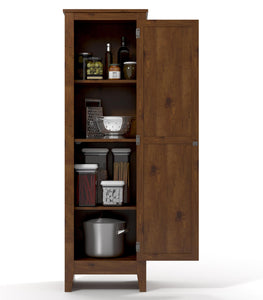 Ameriwood Home Milford Single Door Storage Pantry Cabinet - Old Village Pine