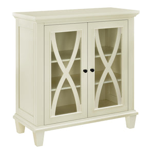 Ameriwood Home Ellington Double Door Accent Cabinet - Ivory