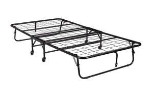 DHP Folding Cot Guest Bed with 5" Mattress - Black - Twin