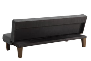 DHP Dillon Futon Sofa Bed - Gray