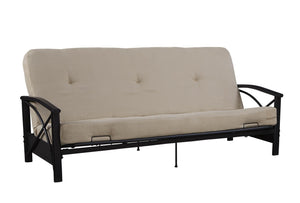DHP Kali 6" Polyester Futon Mattress - Tan - Full
