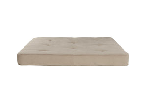 DHP Kali 6" Polyester Futon Mattress - Tan - Full