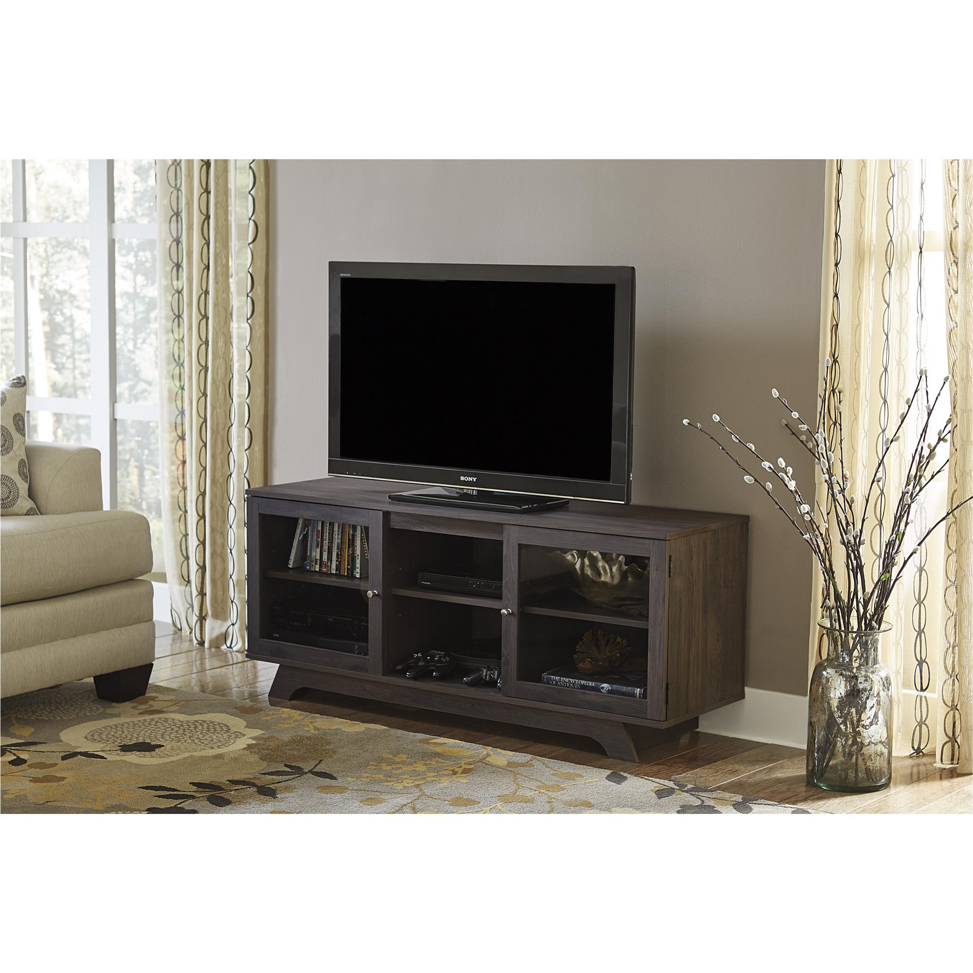 Ameriwood Home Englewood TV Stand for TVs up to 55" - Weathered Oak