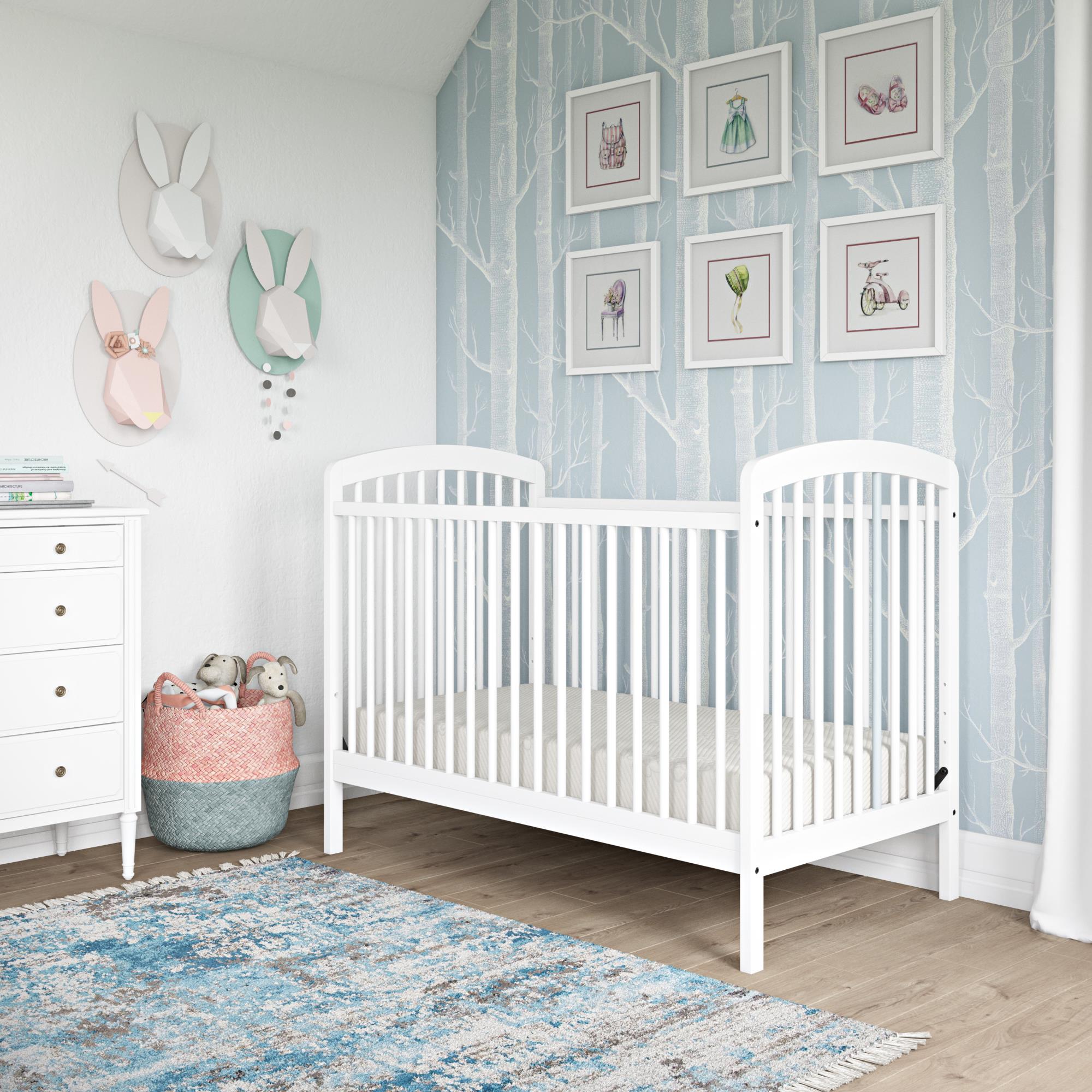 Safety 1st Little Angels Firm Crib & Toddler Bed Mattress - White - Crib & Toddler Mattress