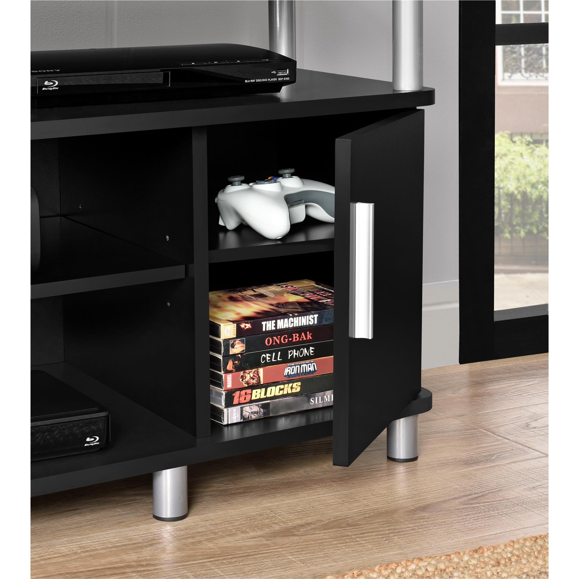 Ameriwood Home Carson TV Stand for TVs up to 50" - Black
