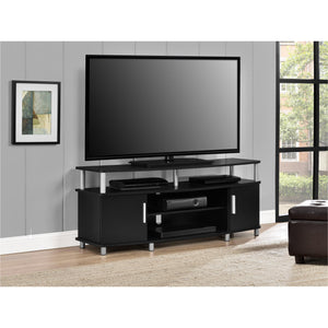Ameriwood Home Carson TV Stand for TVs up to 50" - Black