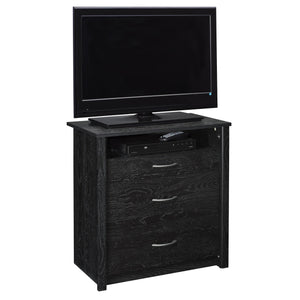 Ameriwood Home Julian Media Dresser - Black Oak