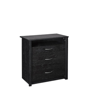 Ameriwood Home Julian Media Dresser - Black Oak