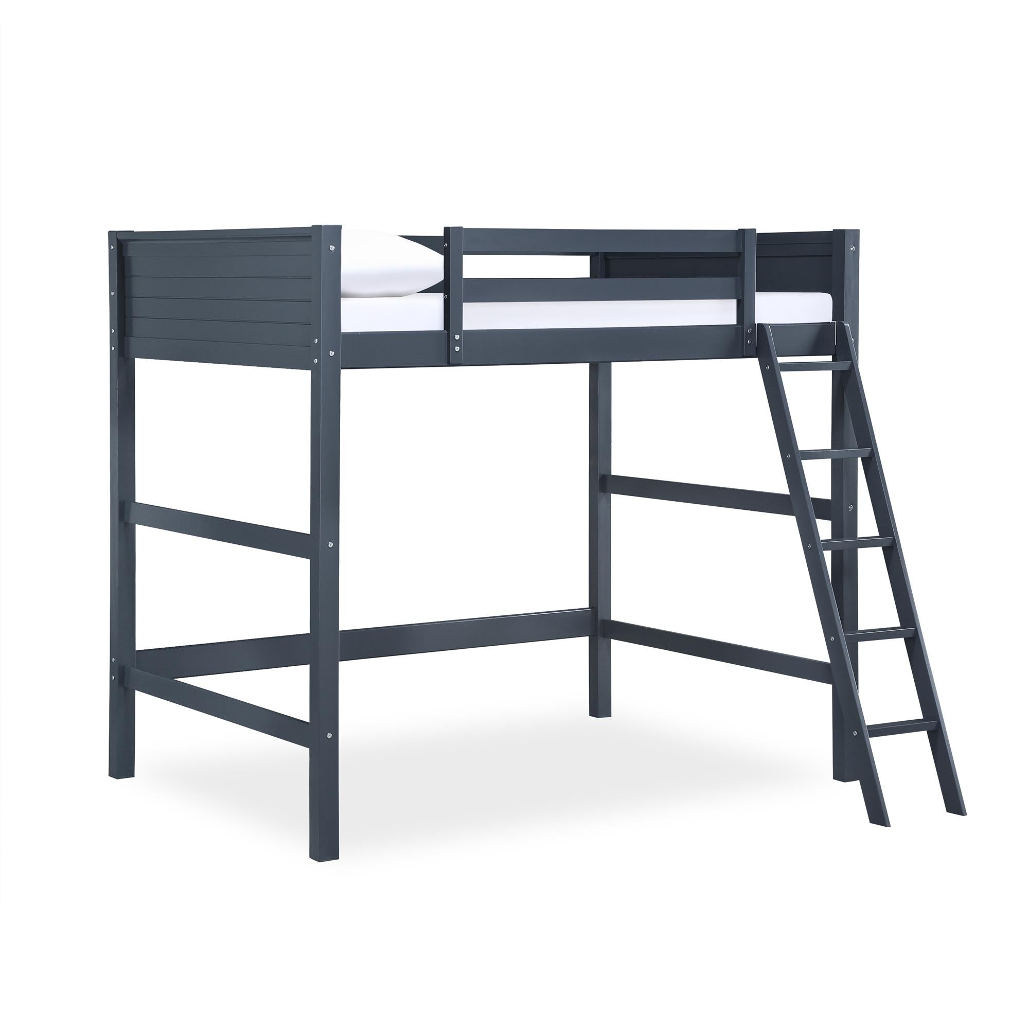 DHP Denver Kids' Loft Bed - Blue - Full